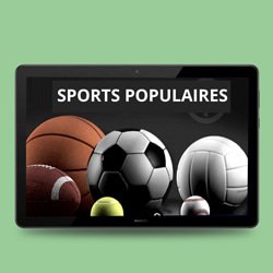 sports populaires objets pronostic ligne